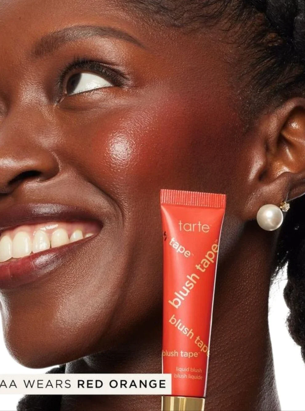 Tarte Shape Tape Liquid Blush Wand Satin Red Orange